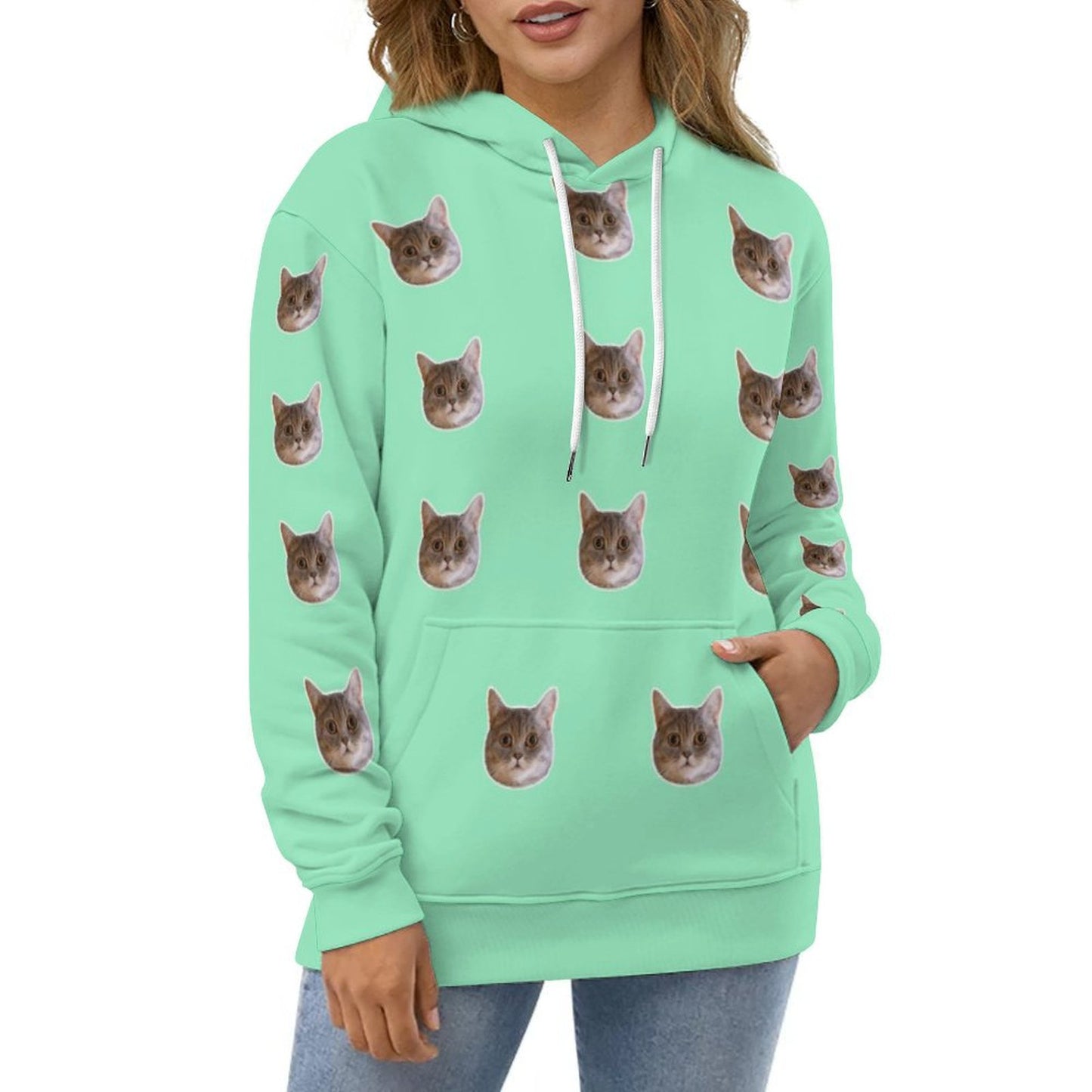 Custom Pet Face Unisex Hoodie