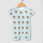 Custom Pet Face and Name Lovely Baby Romper