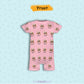 Custom Pet Face and Name Lovely Baby Romper