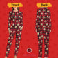 Custom Pet Face Pajama Set Santa Red Plaid Couple Matching Christmas Pajamas