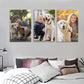 Custom Photo 3 Panel Hanging Canvas