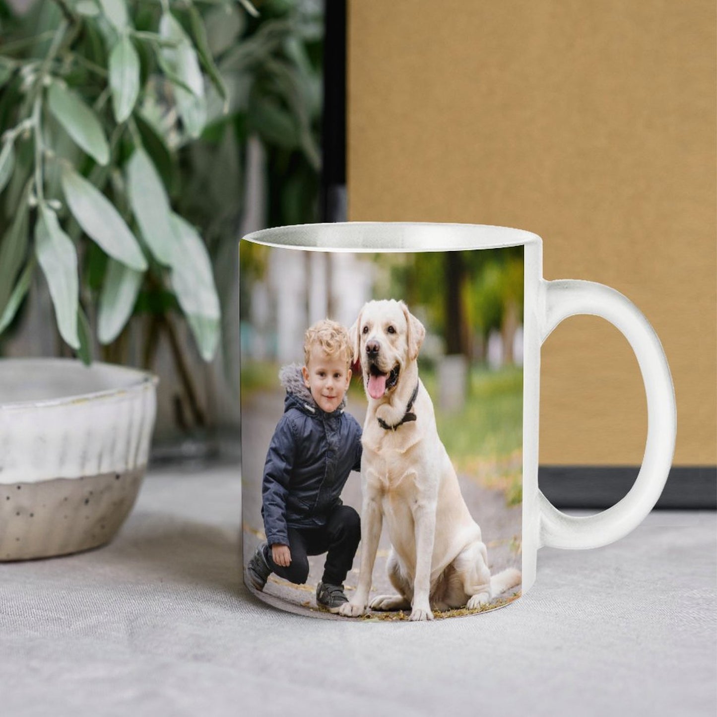 Custom Photo Ceramic Mug