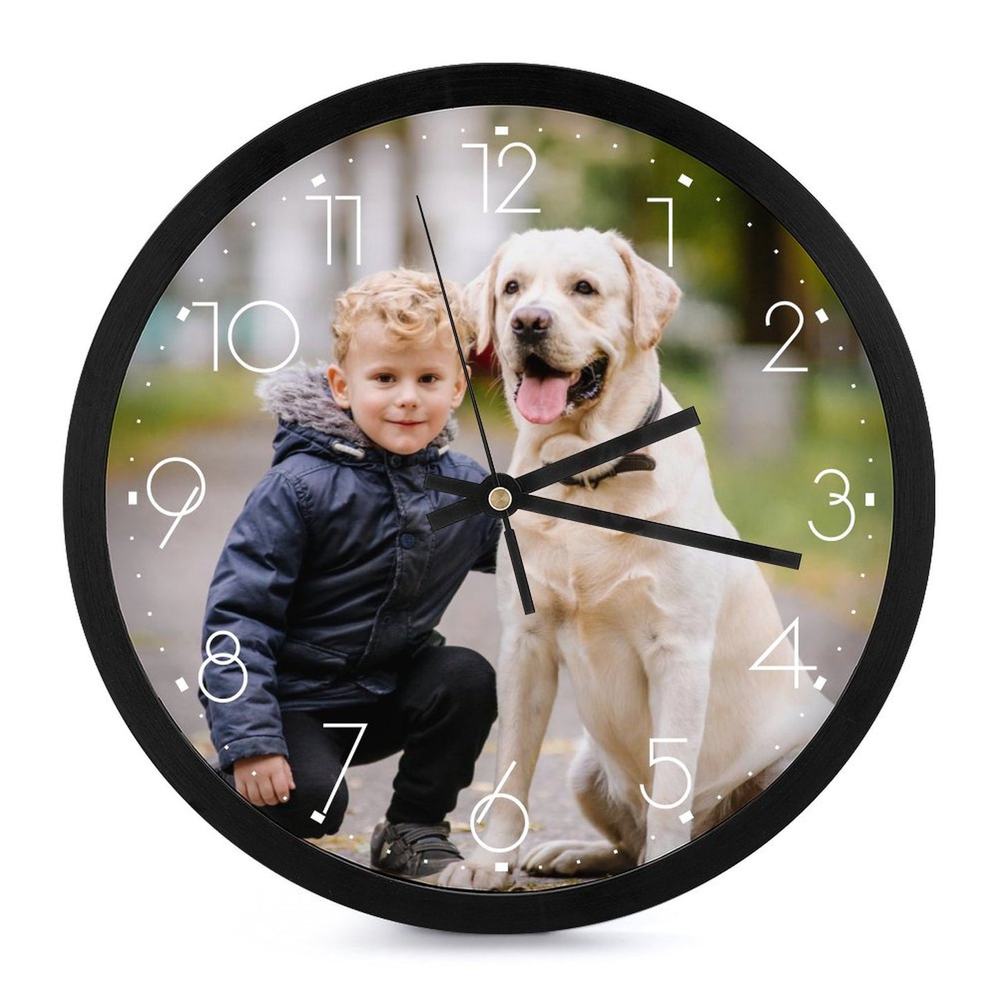 Custom Photo Fashion Round Clock