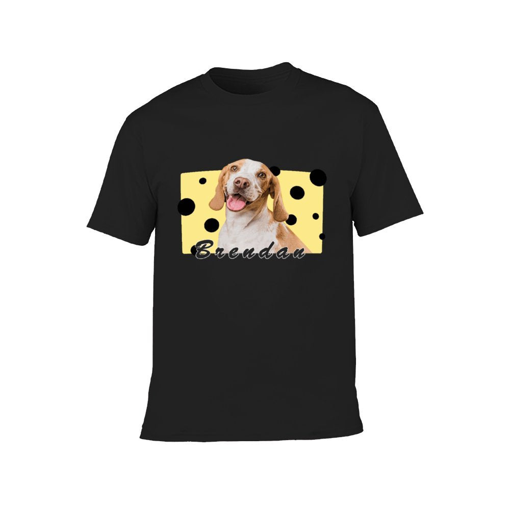 Custom Pet Kid's T-shirt Love Cheese Dogs on Shirts