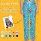 Personalized Cat Pajama Pants Cats Face on Pants