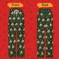 Custom Pet Face Pajama Pants Flowers Christmas Pants