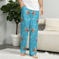 Men Side Show of Personalized Cat Pajama Pants Cats Face on Pants