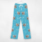 Show of Personalized Cat Pajama Pants Cats Face on Pants