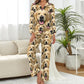 Personalized Pet Pajamas Seamless Face Women's Long Sleeve Pajama Set