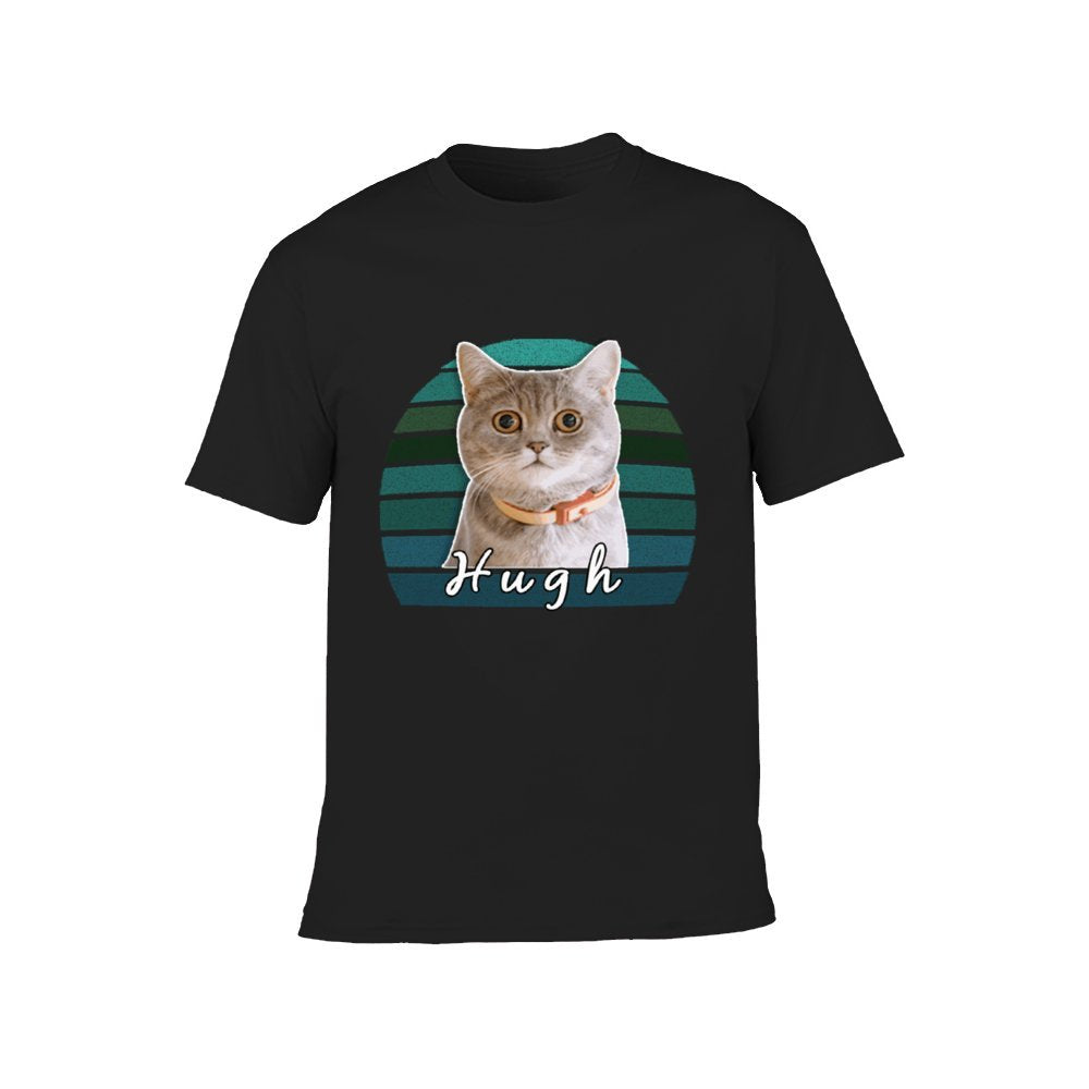 Custom Pet Face&Name Kid's T-shirt