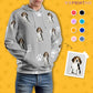 Custom Pet Face Lovely Unisex Hoodie