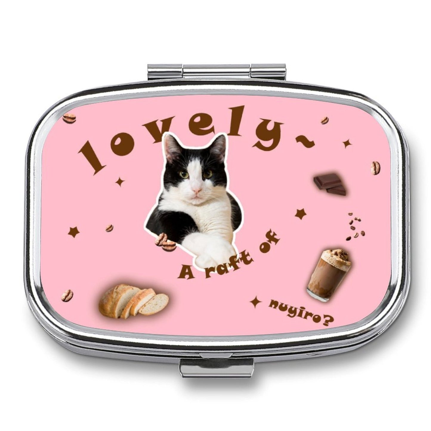 Custom Pet Face Lovely Portable Medicine Box