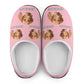 Custom Pet Face and Name Cotton Slippers