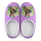 Custom Pet Photo and Name Paws Cotton Slippers