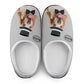 Custom Pet Face and Name Gentledog Cotton Slippers