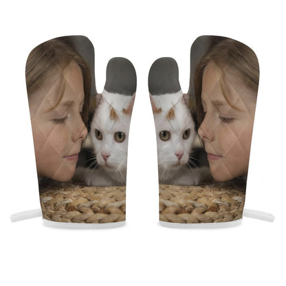 Custom Photo Oven Mitts and Pot Holders Sets