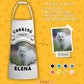 Custom Pet Photo and Name Cooking with Pet Apron