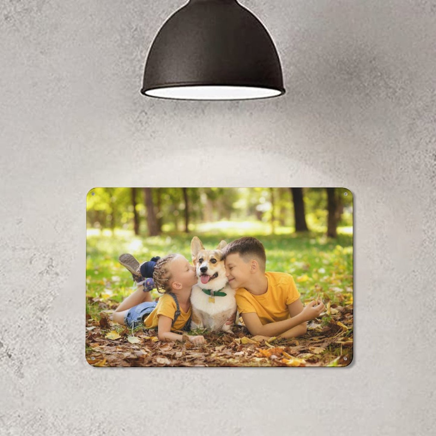 Custom Photo Metal Plaque