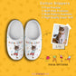 Custom Pet Face Cute Pet Cartoon Cotton Slippers