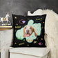 Custom Pet Face Hello Pillow Case