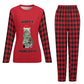 Custom Pet Face Funny Christmas Pajama Set