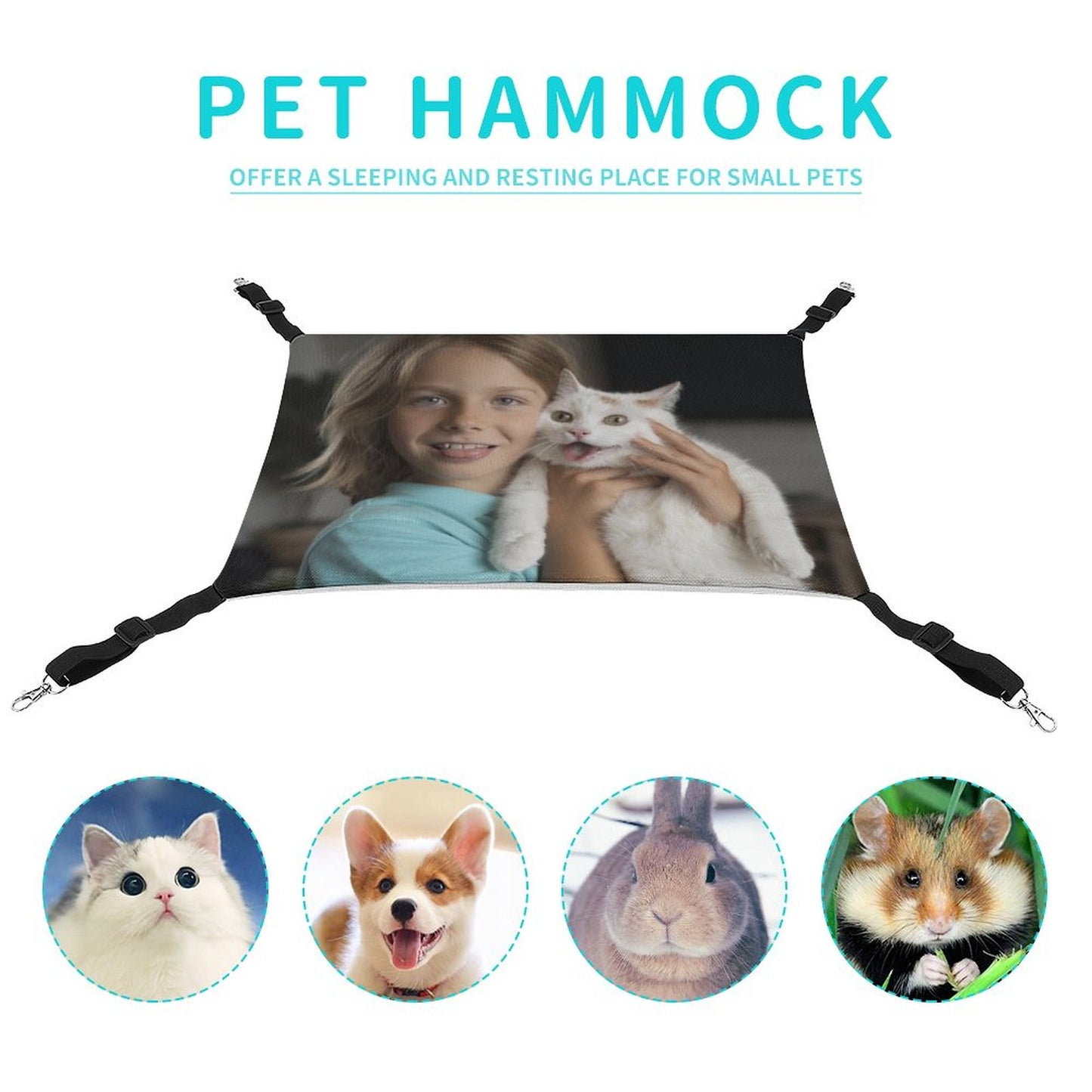 Custom Photo Pet Hammock