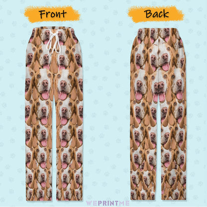 WEPRINTMEPajama PantsPersonalized Pet Pants Seamless Pet Unisex Pajama Pants