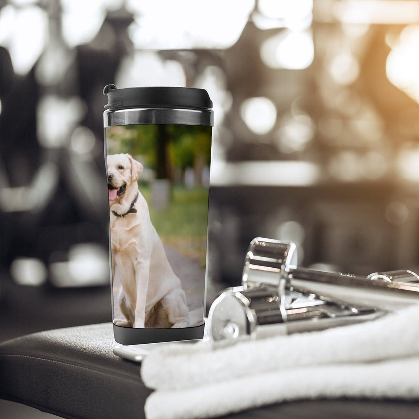 Custom Photo Travel Mug