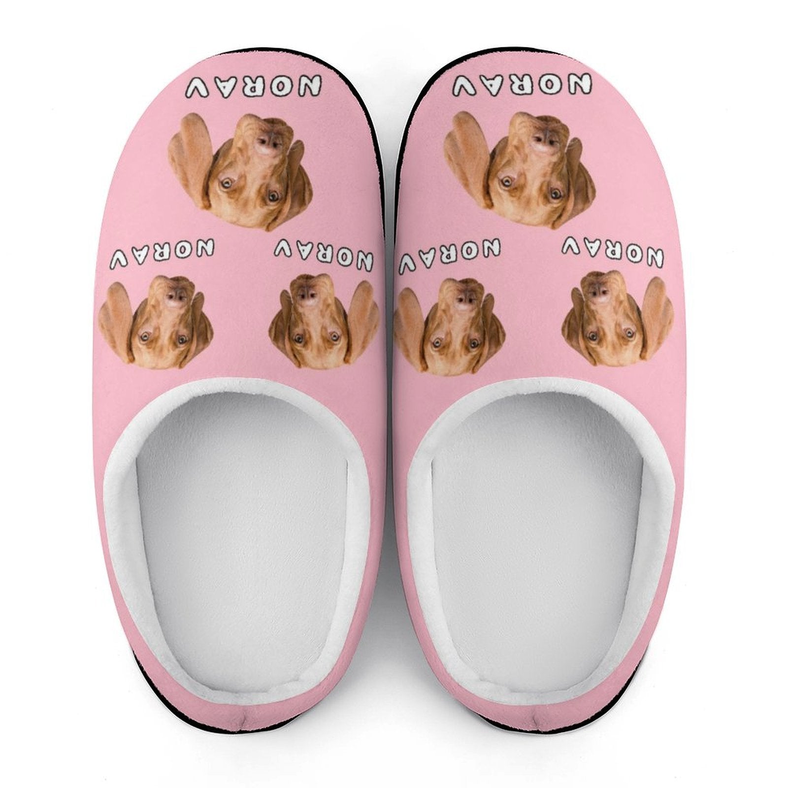 Custom Pet Slippers Personalized Slippers with Pet Face WEPRINTME