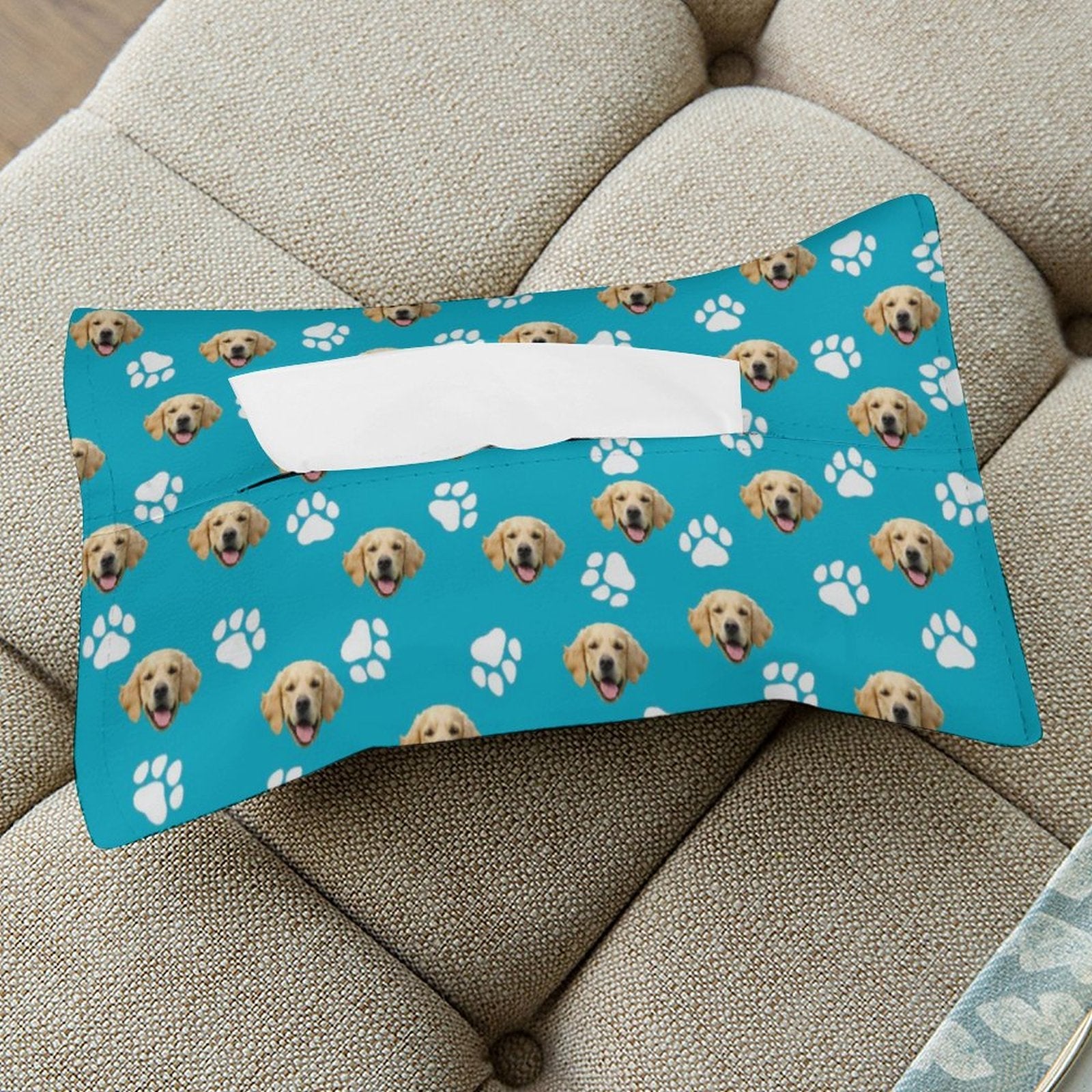 WEPRINTMETissue BoxCustom Pet Face Tissue Box