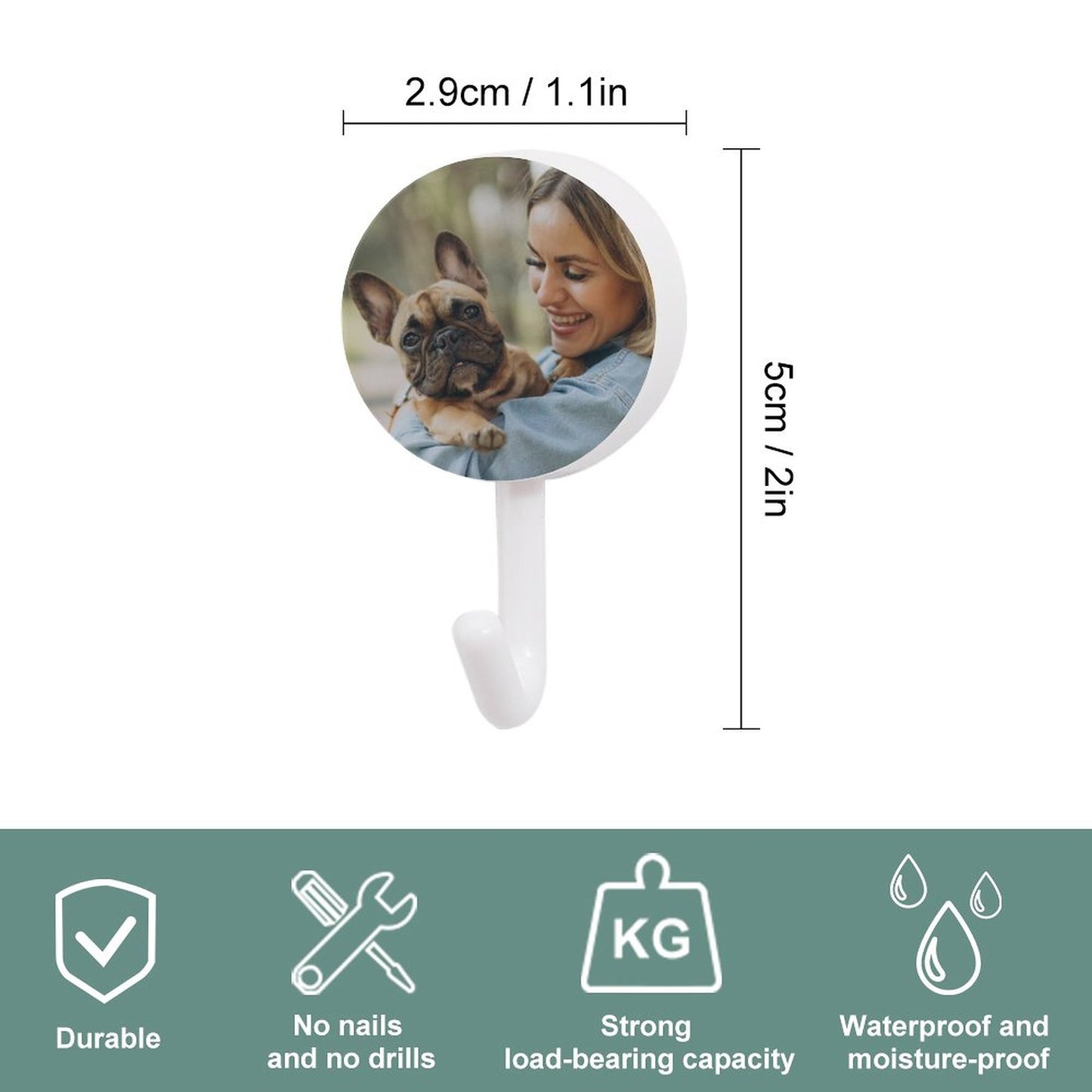 Custom Pet Photo Hooks