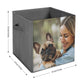 Custom Photo Folding Storage Bins