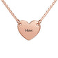 Custom Name Heart-shaped Necklace