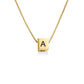 Custom Alphabets Cube Necklace