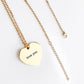 Custom Text Heart-shaped Necklace